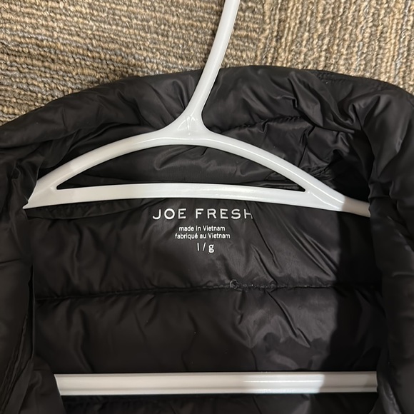 Joe Fresh vest, black, sz L - Picture 2 of 2